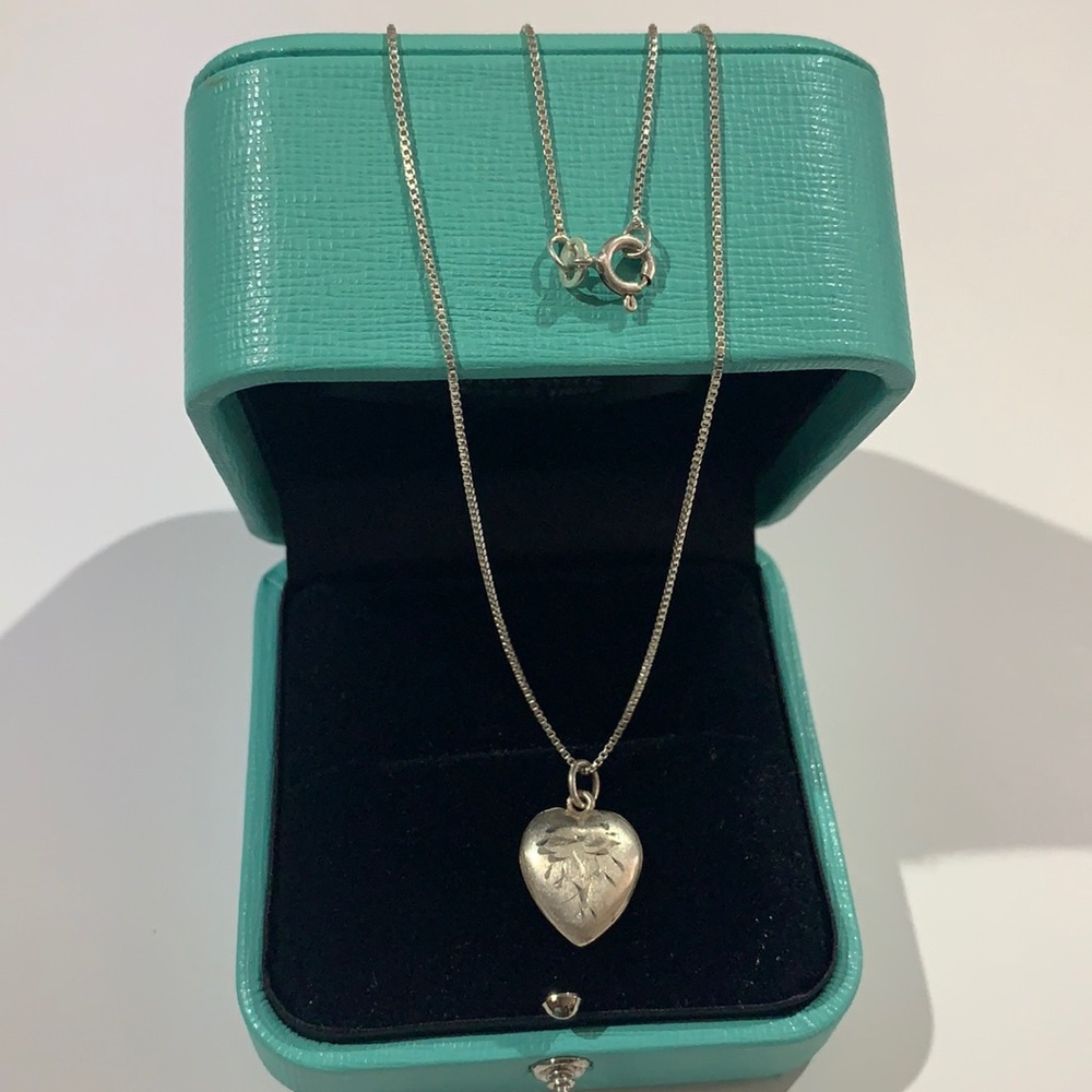 Sterling Silver Heart ❤️ Pendant Necklace